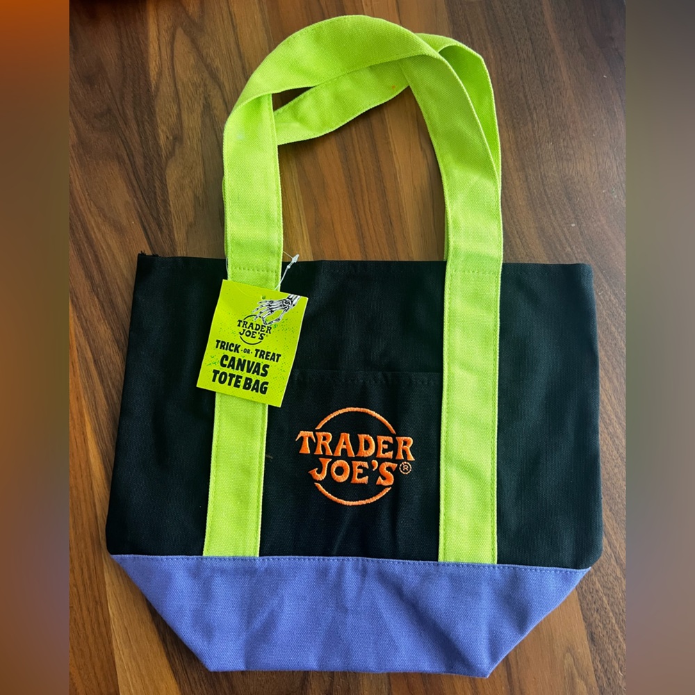 Trader Joe's Black and Green Mini Bag